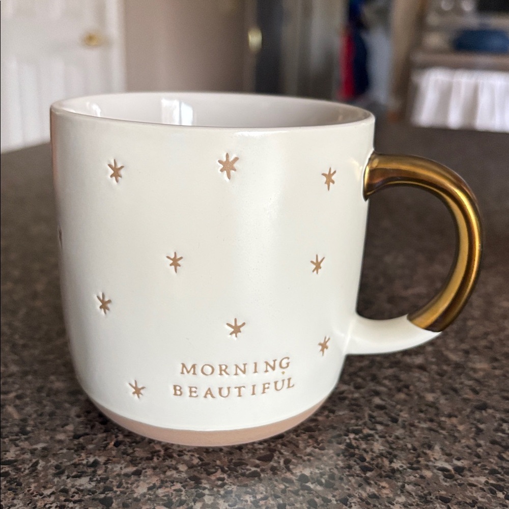 Hearth and Hand Magnolia Stoneware Morning Beautiful Coffee Cup Mug - Picture 5 of 5